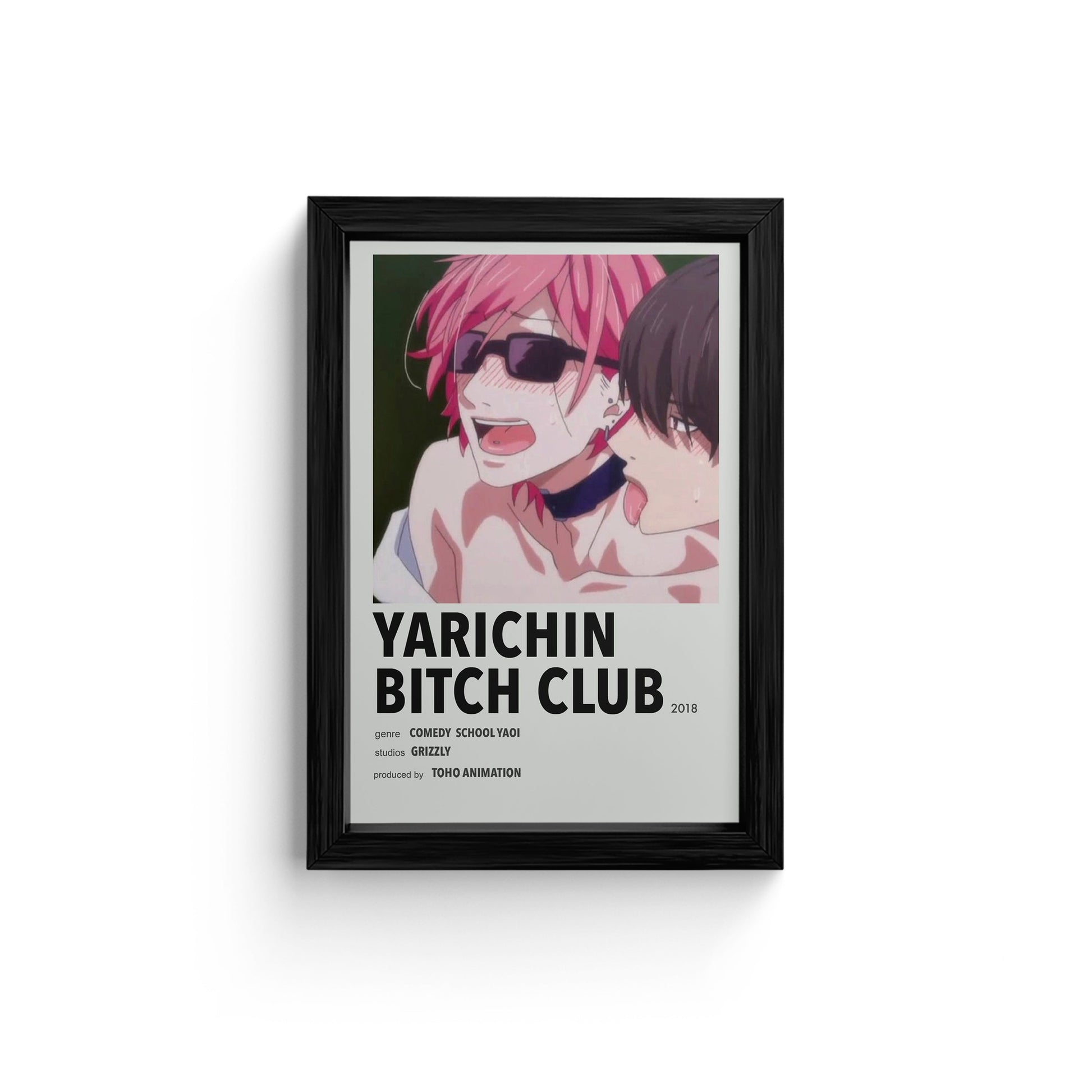 Glimpse into the Yarichin Bitch Club anime art