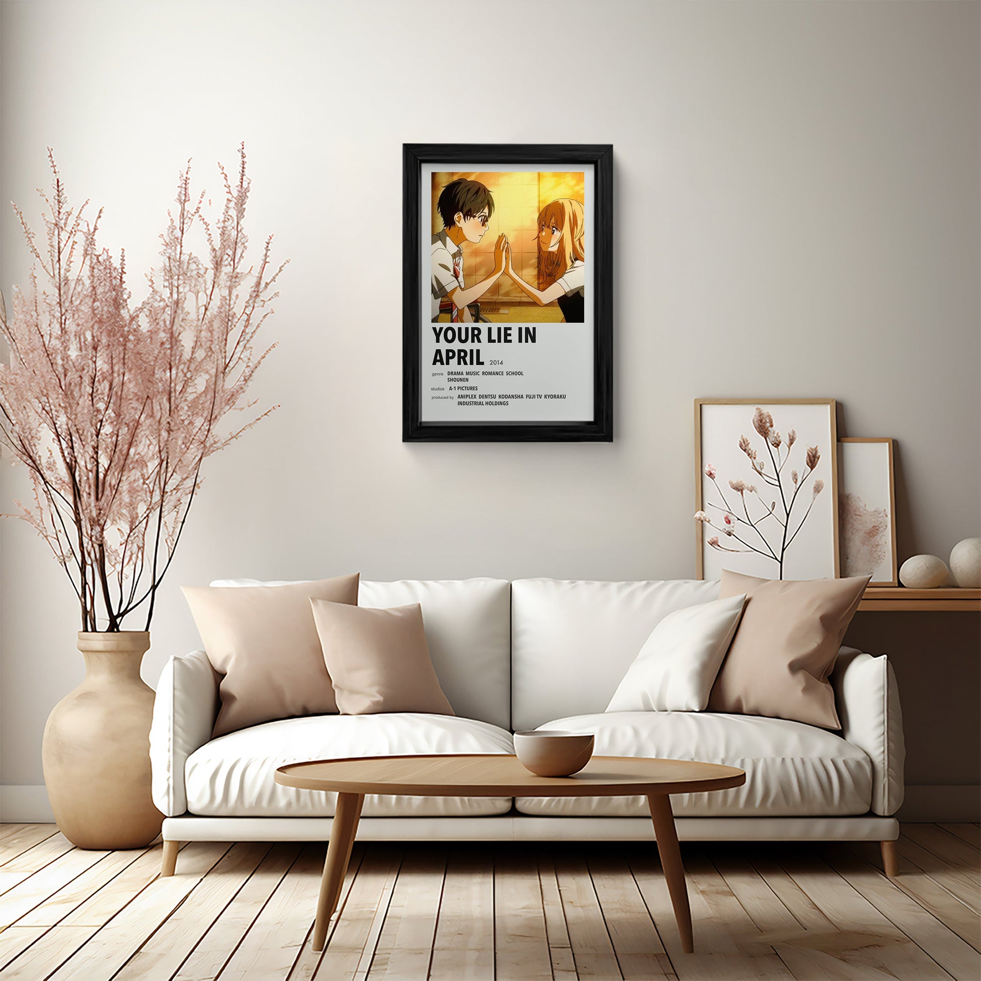 Golden Harmony - Anime Wall Art