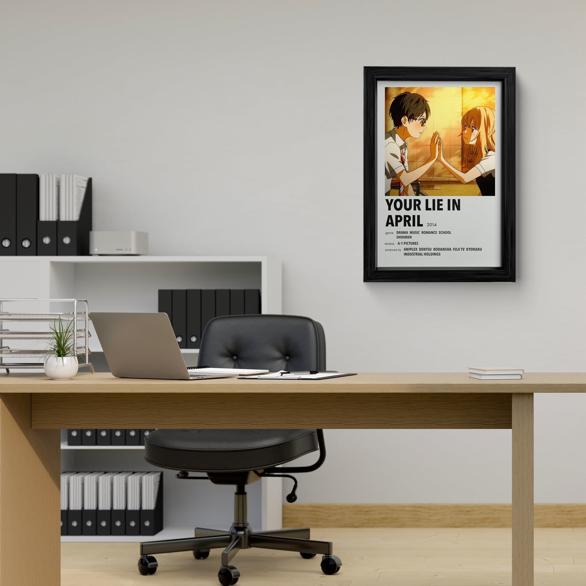 Golden Harmony - Anime Wall Art