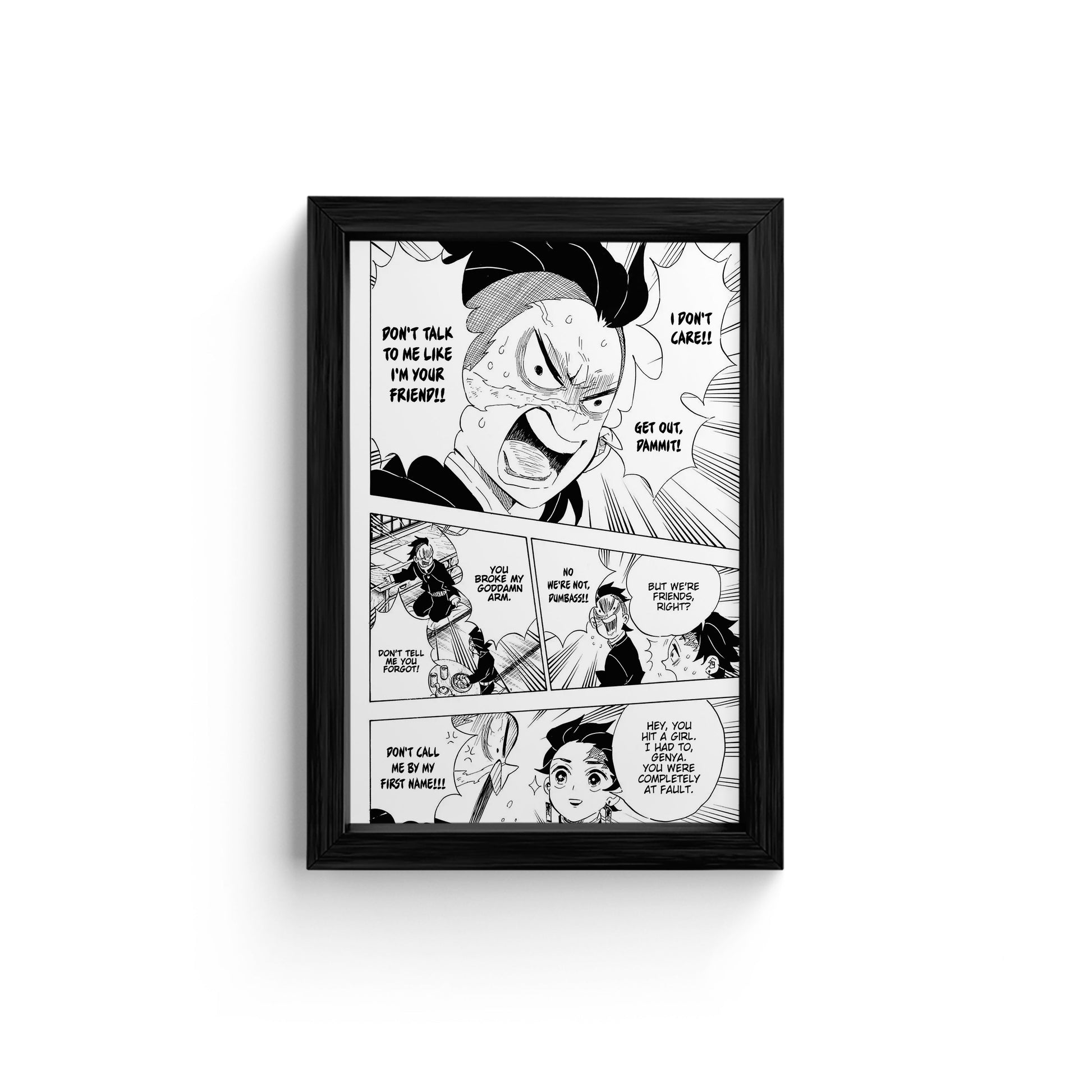 Conflict Resolution - Anime Wall Art