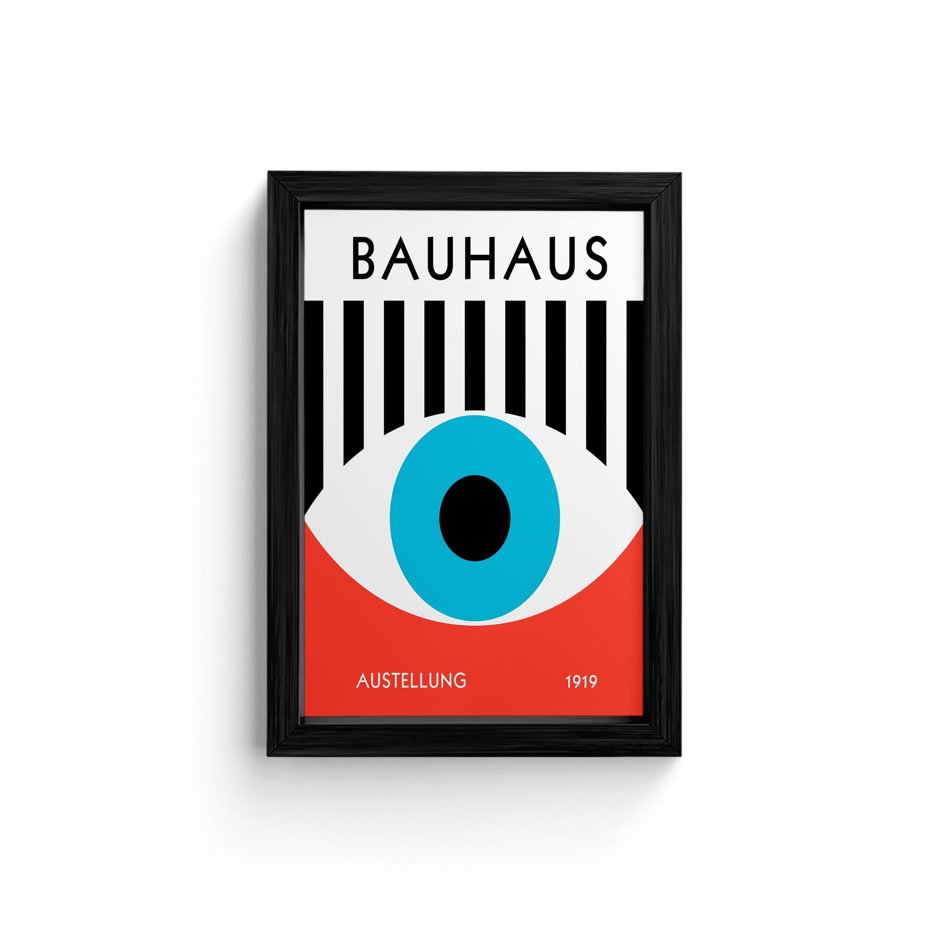 Bauhaus Austellung 1919 Framed Wall Art Print