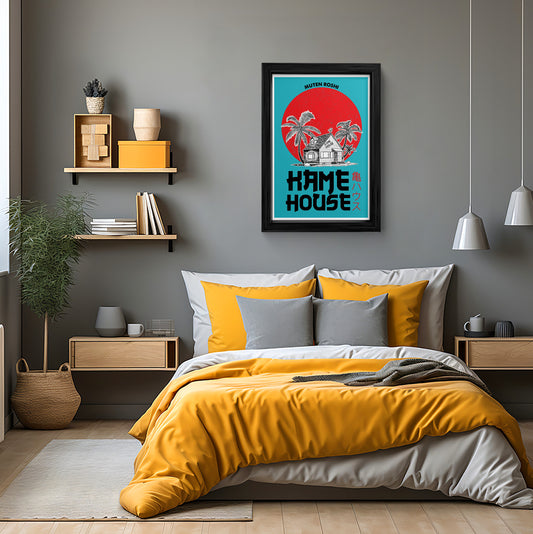 Kame House - Iconic Dragon Ball Wall Art