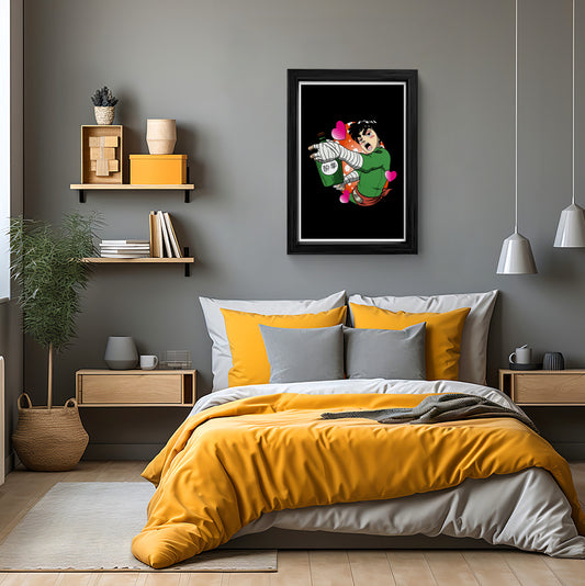 Rock Lee Drunken Fist Wall Art