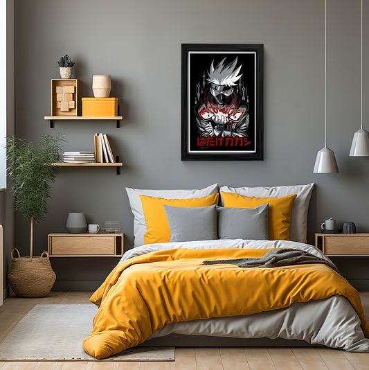 "Dynamic Samurai Warrior - Canvas Wall Art "