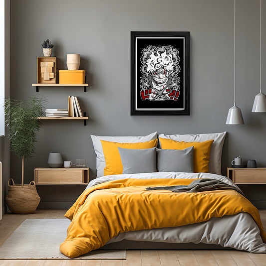 Whitebeard One Piece Framed Art Print