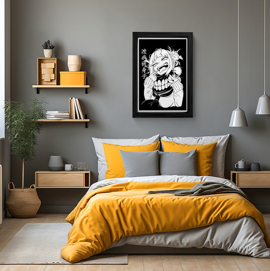 Himiko Toga Fan Art - Canvas Wall Art Print