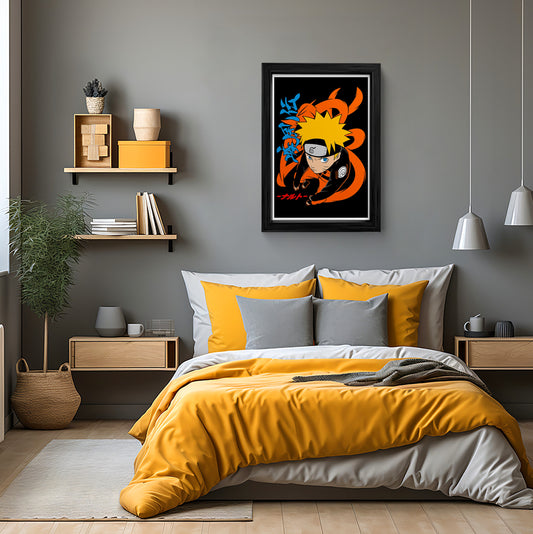 Naruto Uzumaki Framed Art Print