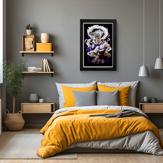 Gear 5 Luffy Anime Wall Art