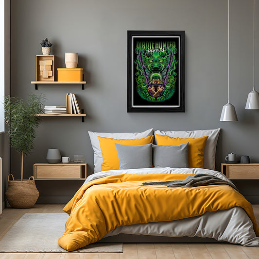 Roronoa Zoro Pirate Hunter Framed Wall Art