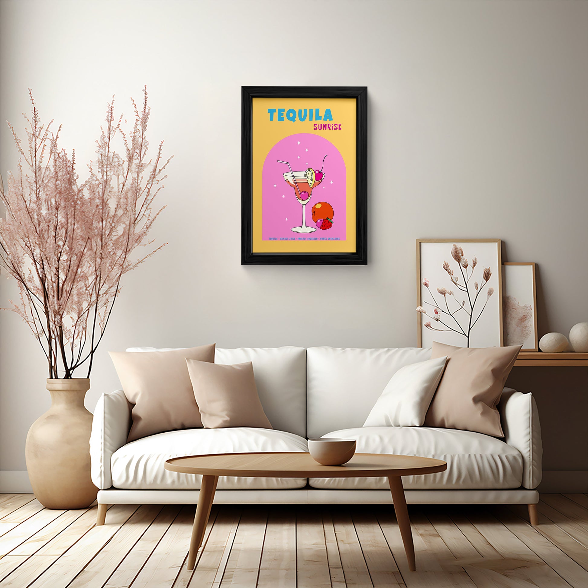 Tropical Paradise Framed Wall Art