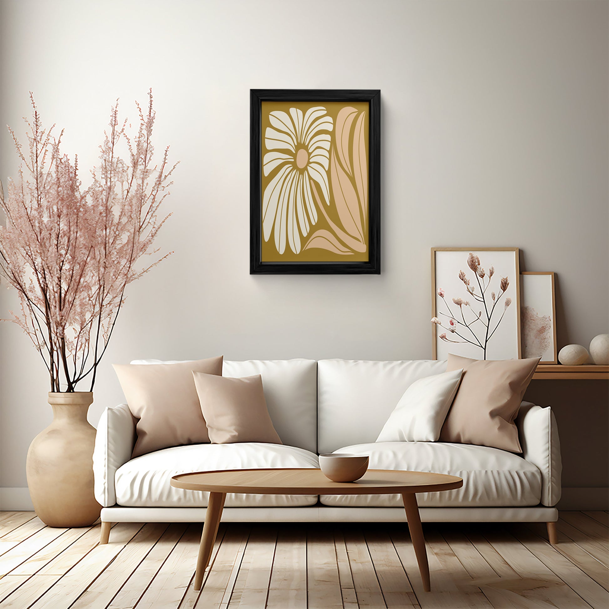 Elegant Bloom Canvas Wall Art