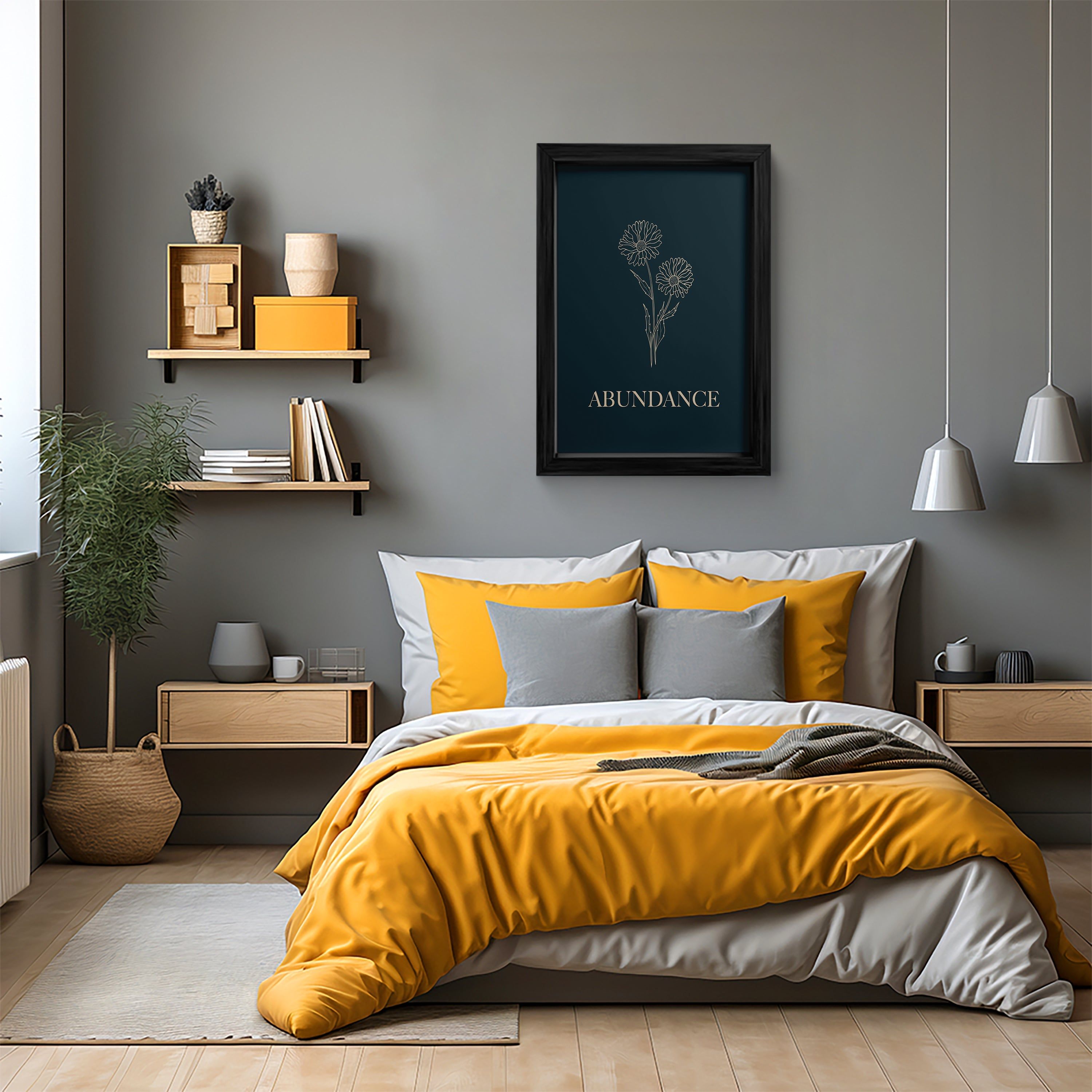 Abundance Blooms: Canvas Art