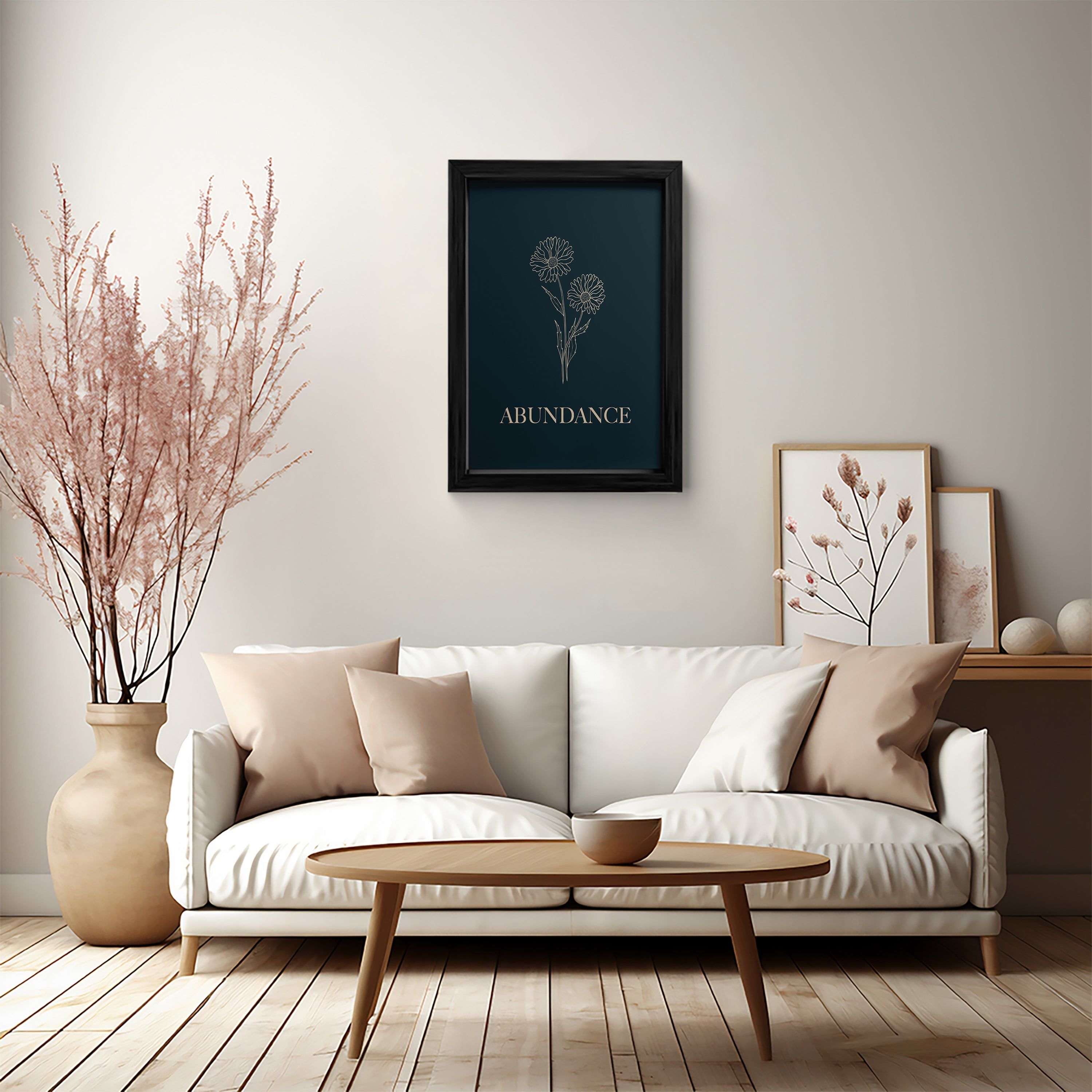 Abundance Blooms: Canvas Art