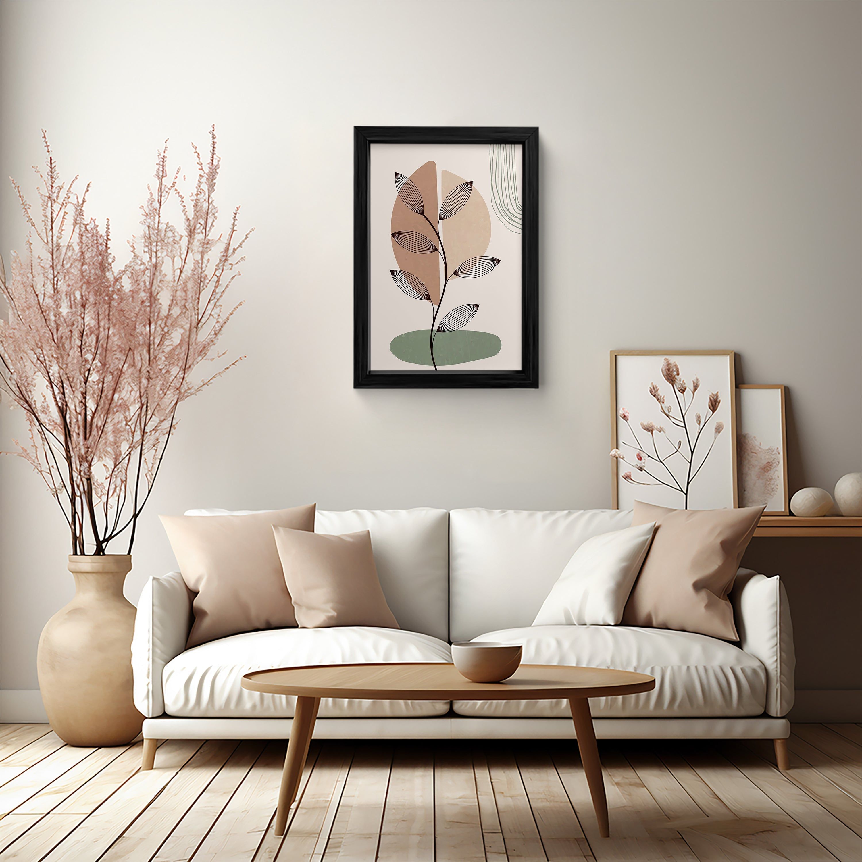 Modern Harmony: Canvas Painting Art