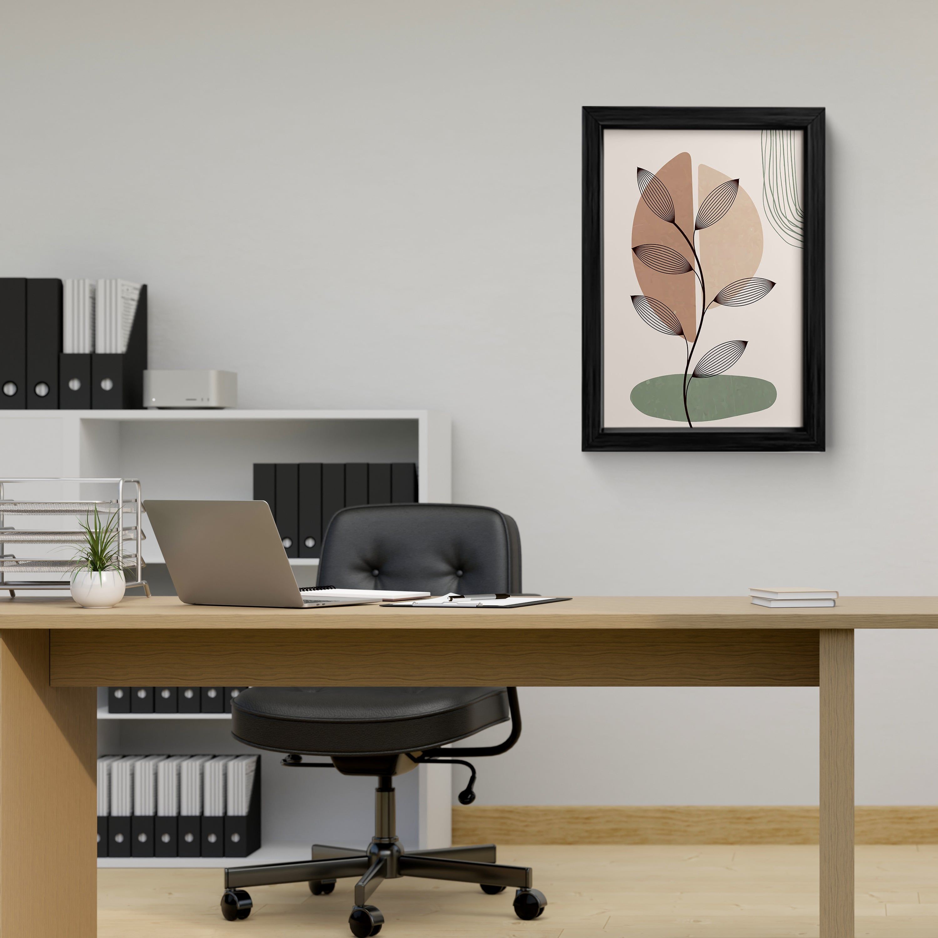 Modern Harmony: Canvas Painting Art