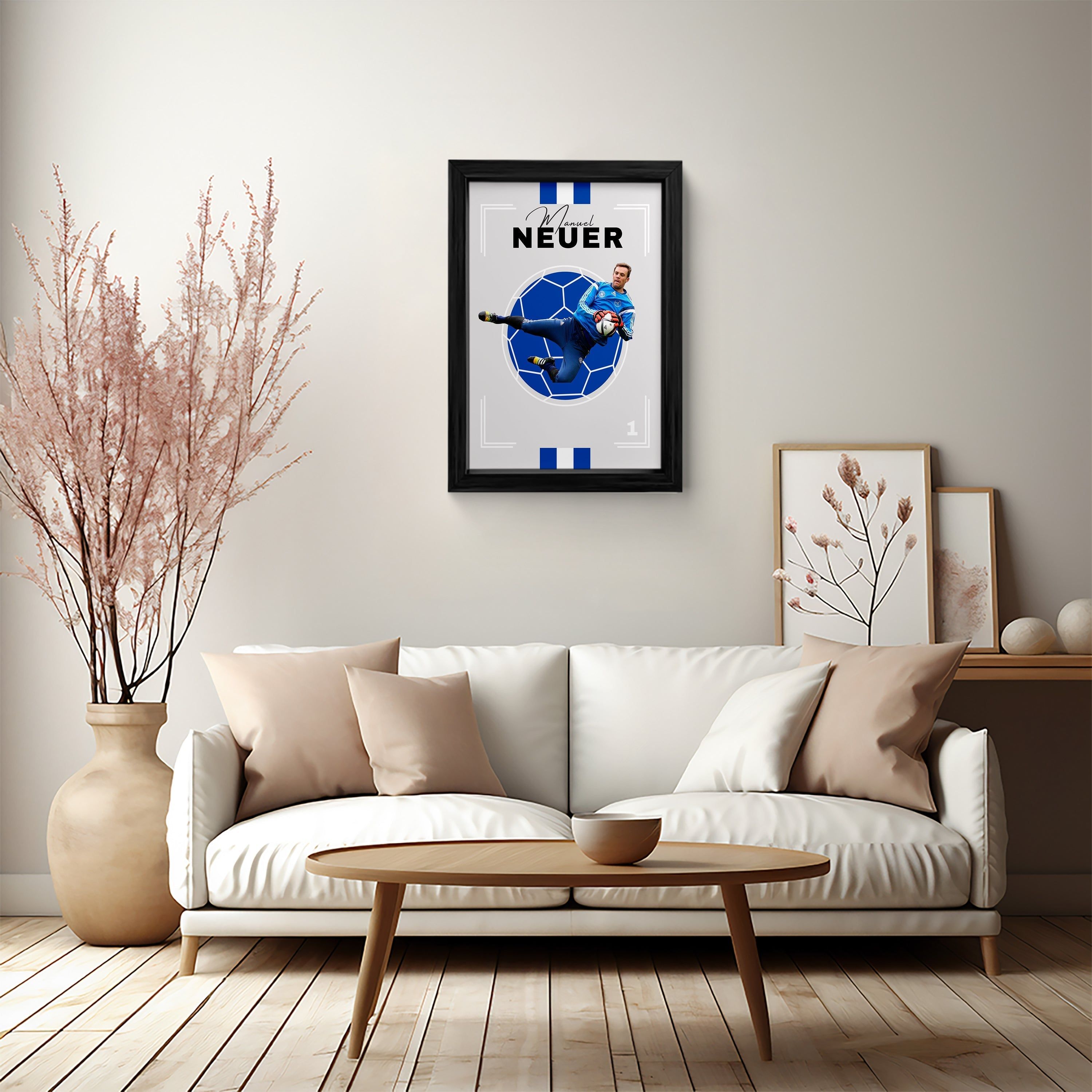 Dynamic Goalkeeper Canvas Art