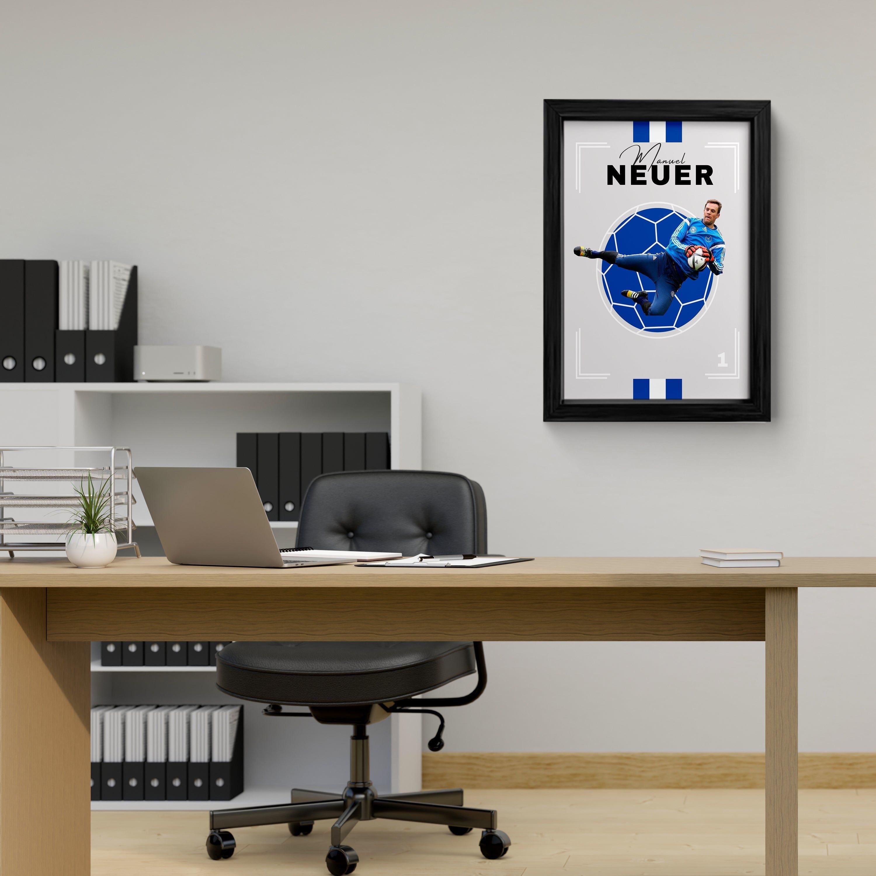 Dynamic Goalkeeper Canvas Art