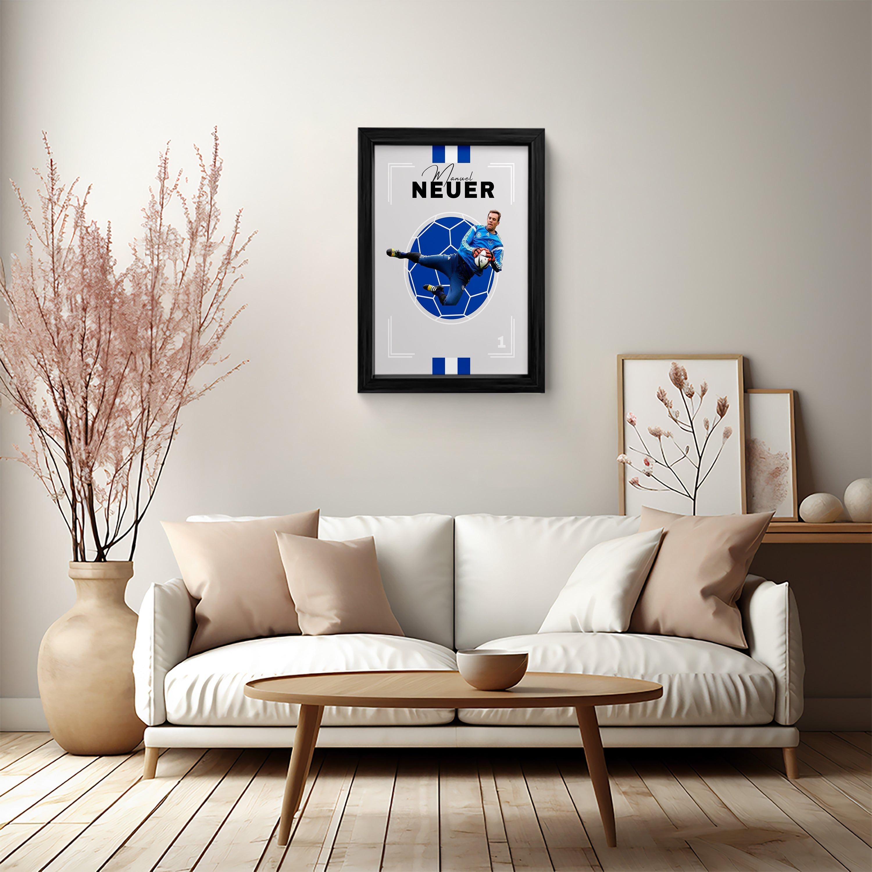 Goalkeeper’s Grace - Canvas Wall Art