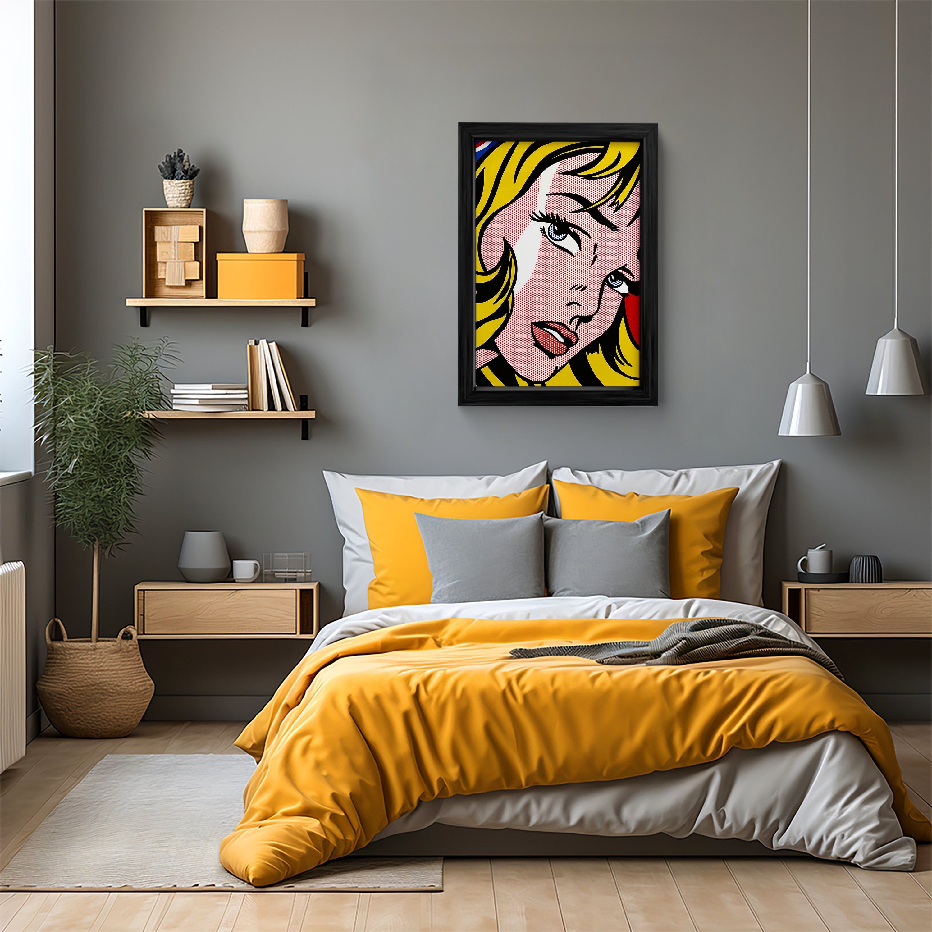 Pop Art Beauty: Canvas Wall Art