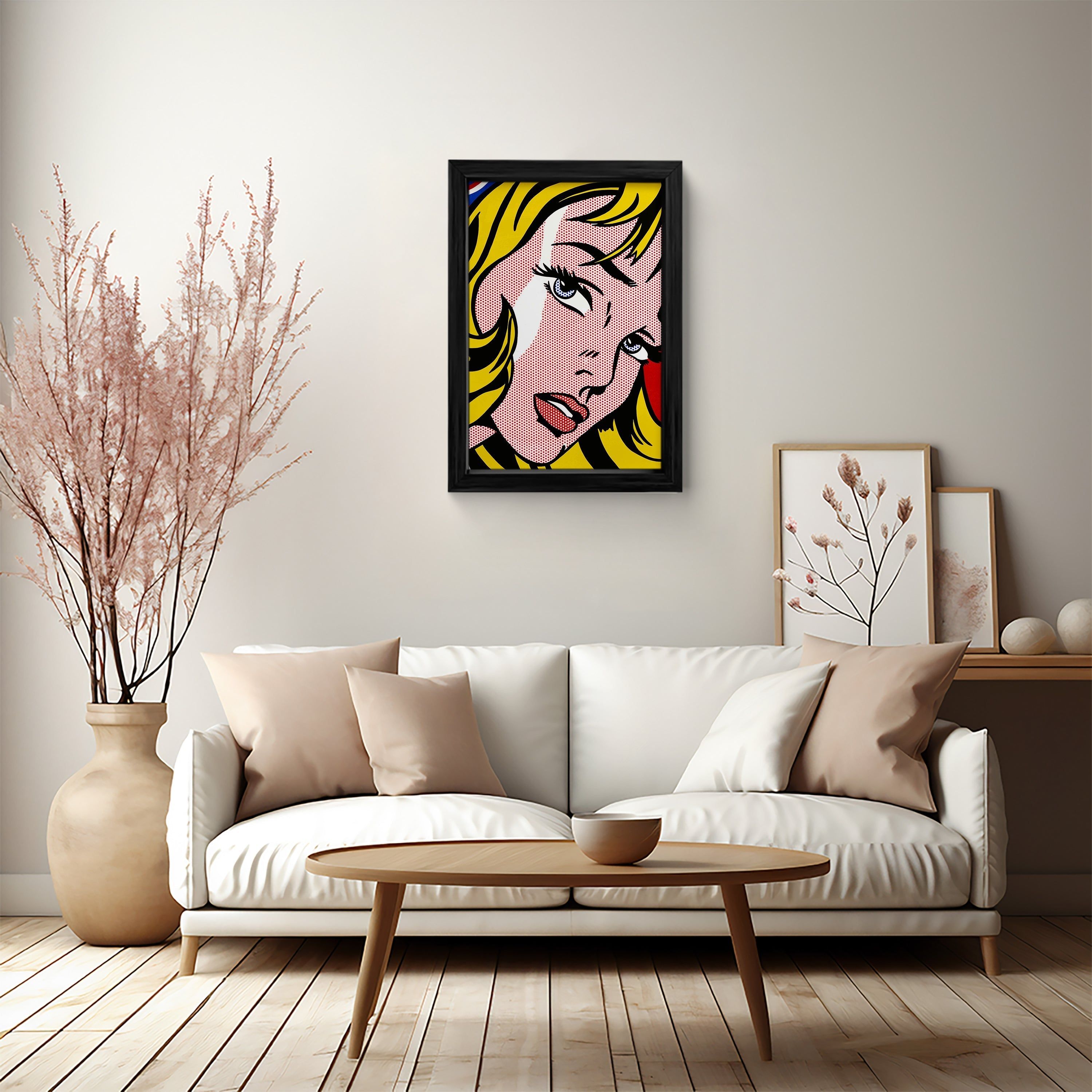 Pop Art Beauty: Canvas Wall Art