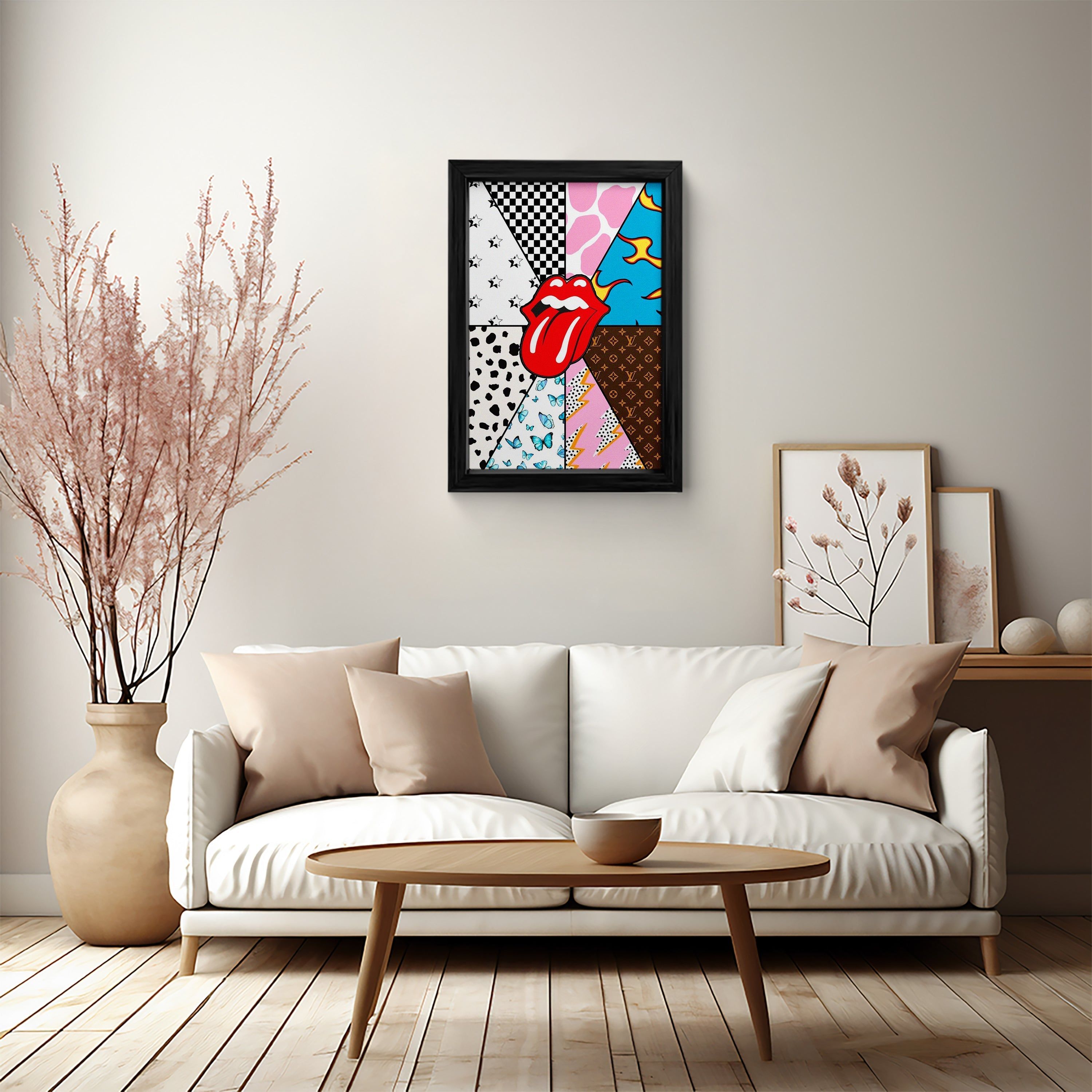 Pop Culture Fusion Canvas Art