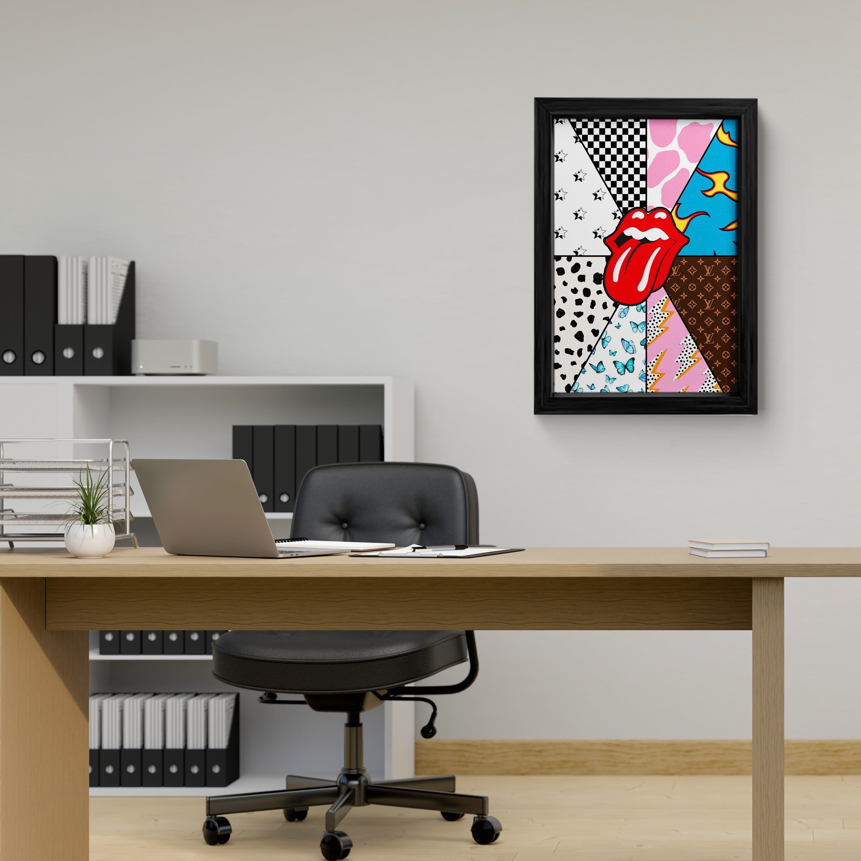 Pop Culture Fusion Canvas Art