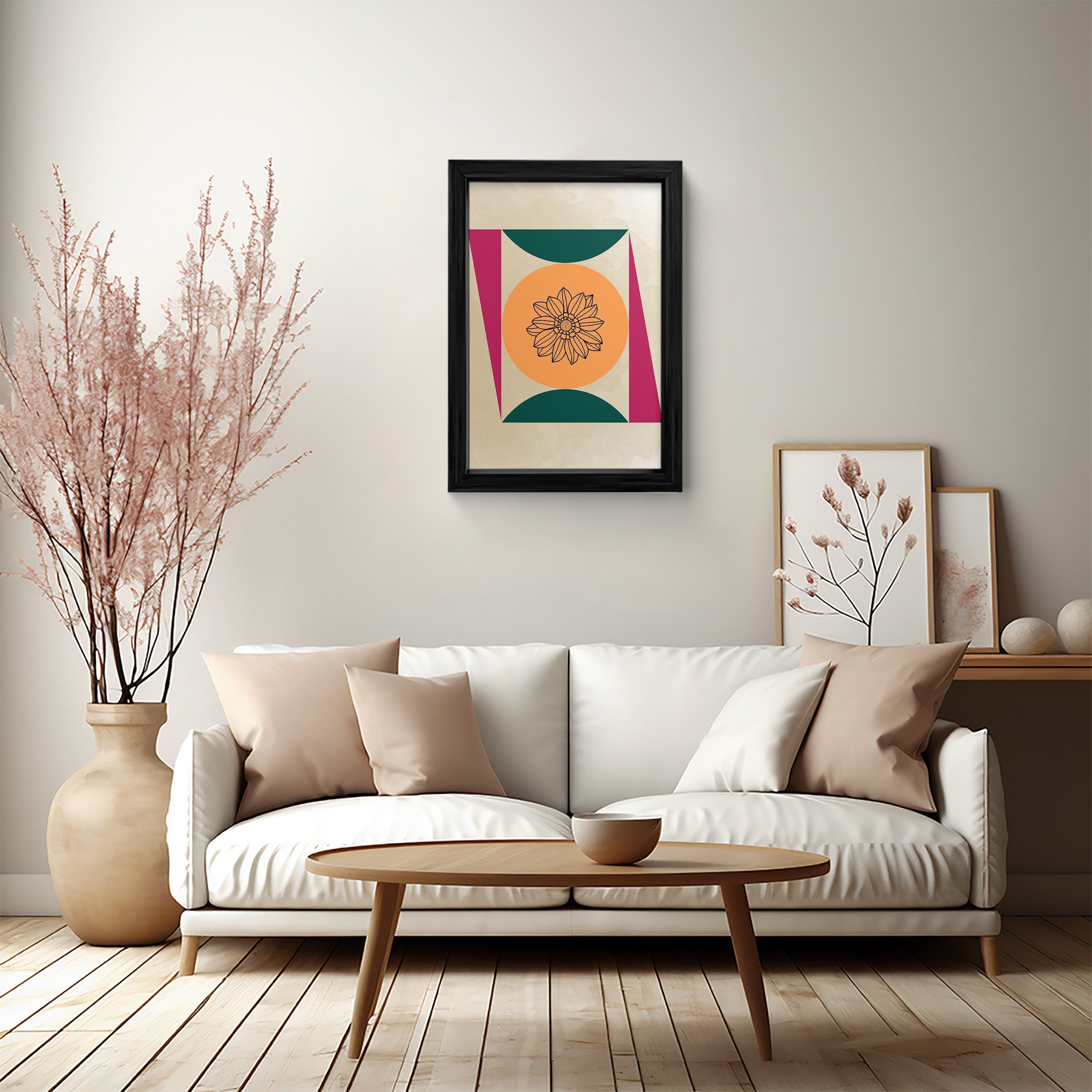 Nature and Geometry in Wall Art