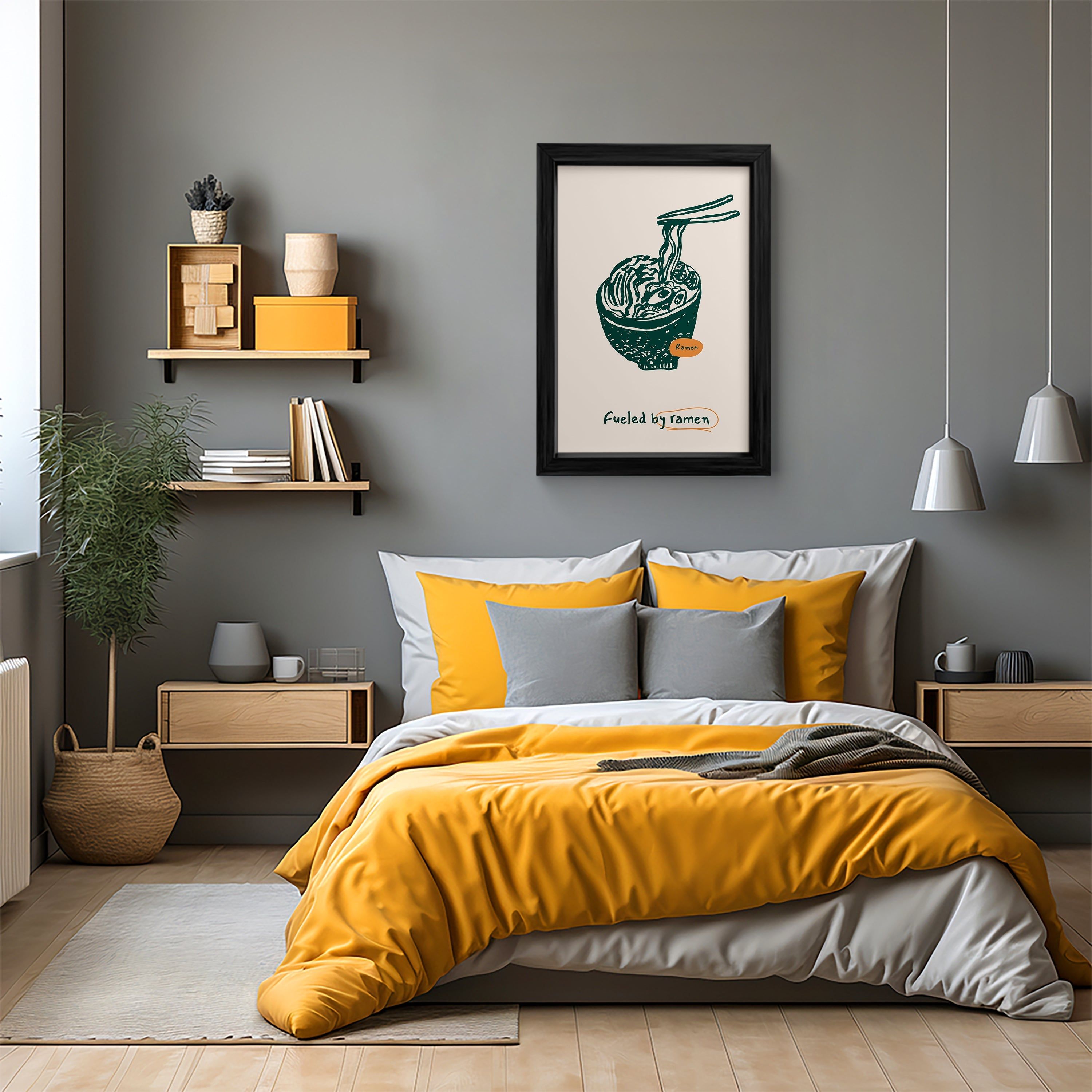 Ramen Love - Modern Canvas Wall Art
