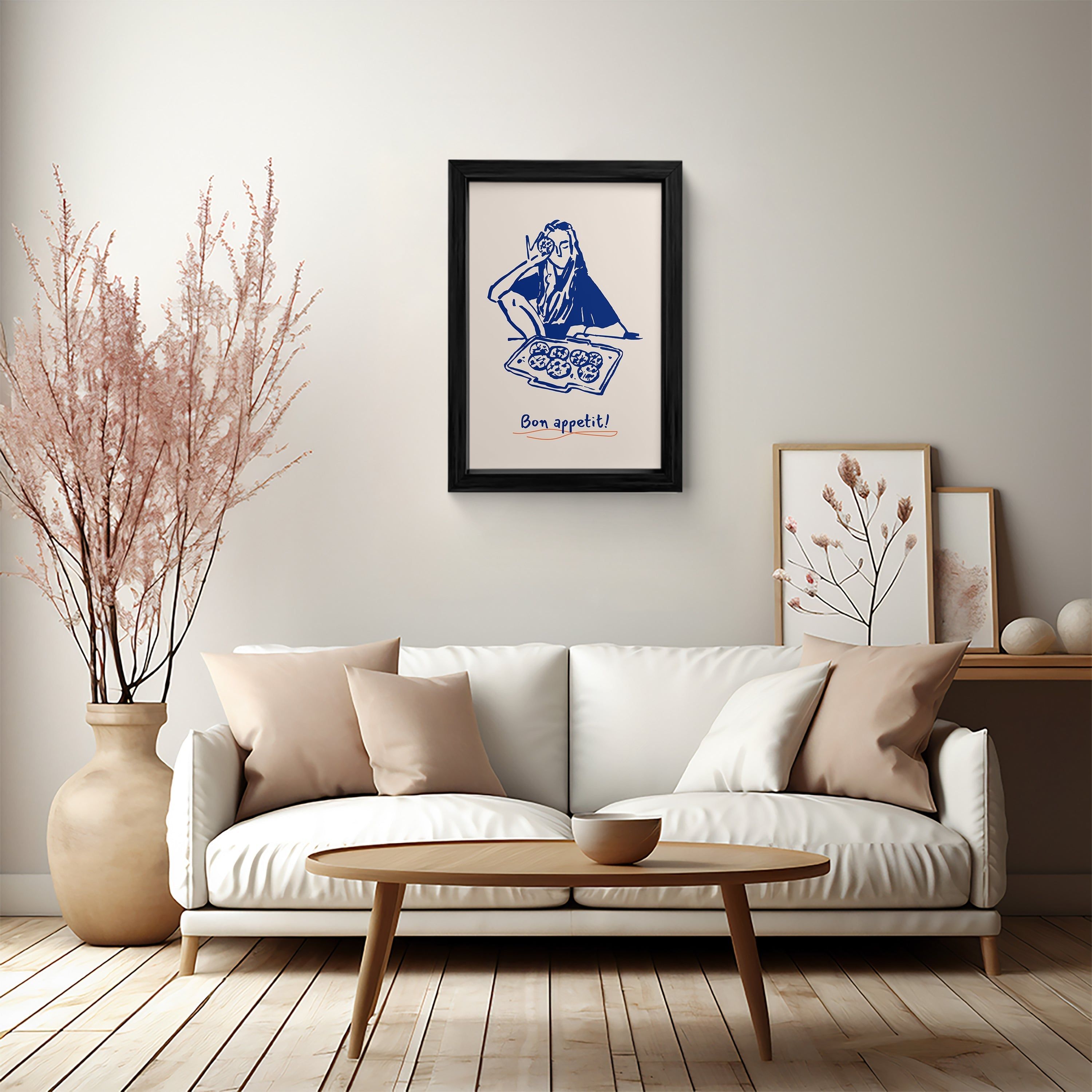 Bon Appetit! - Elegant Canvas Wall Art