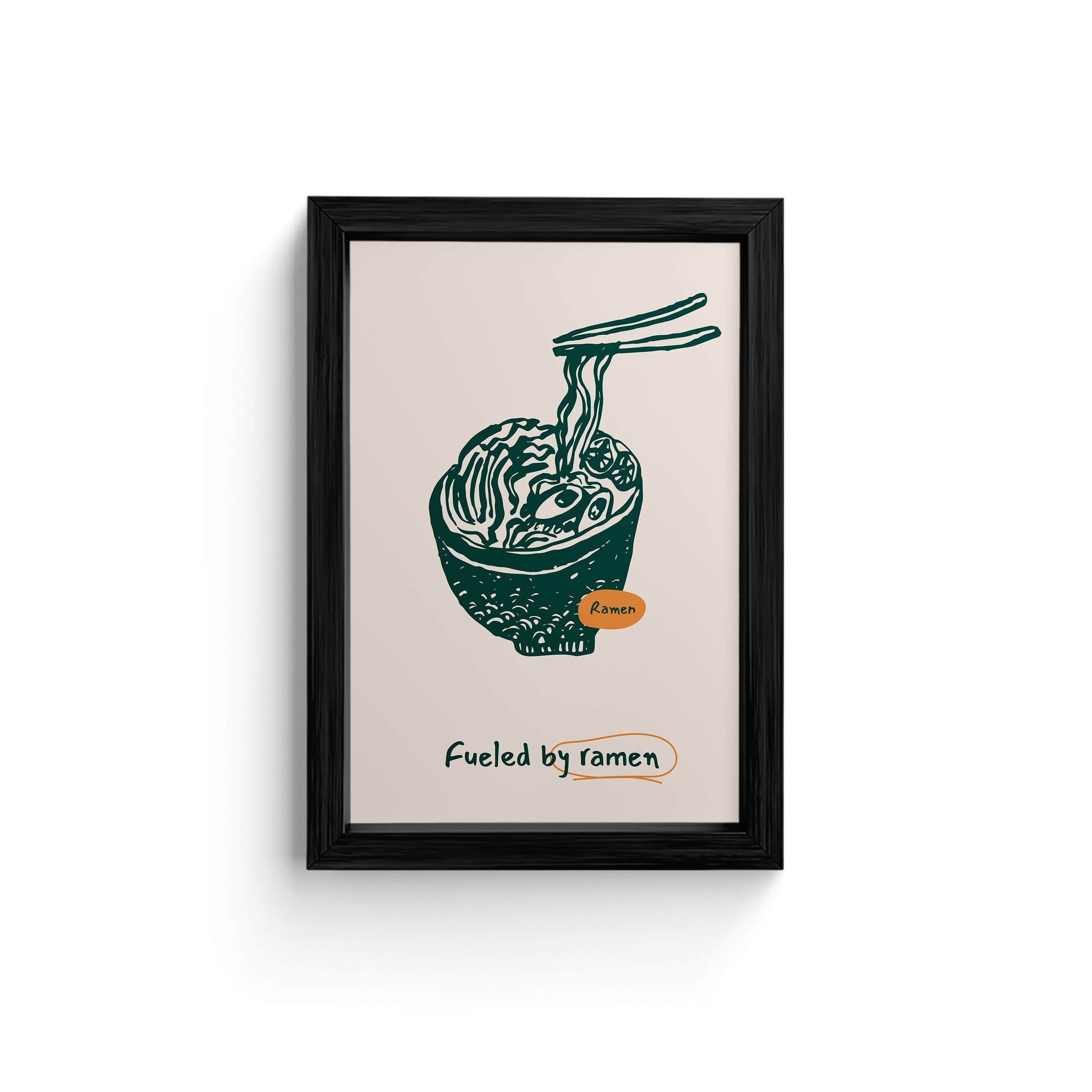 Ramen Love - Modern Canvas Wall Art