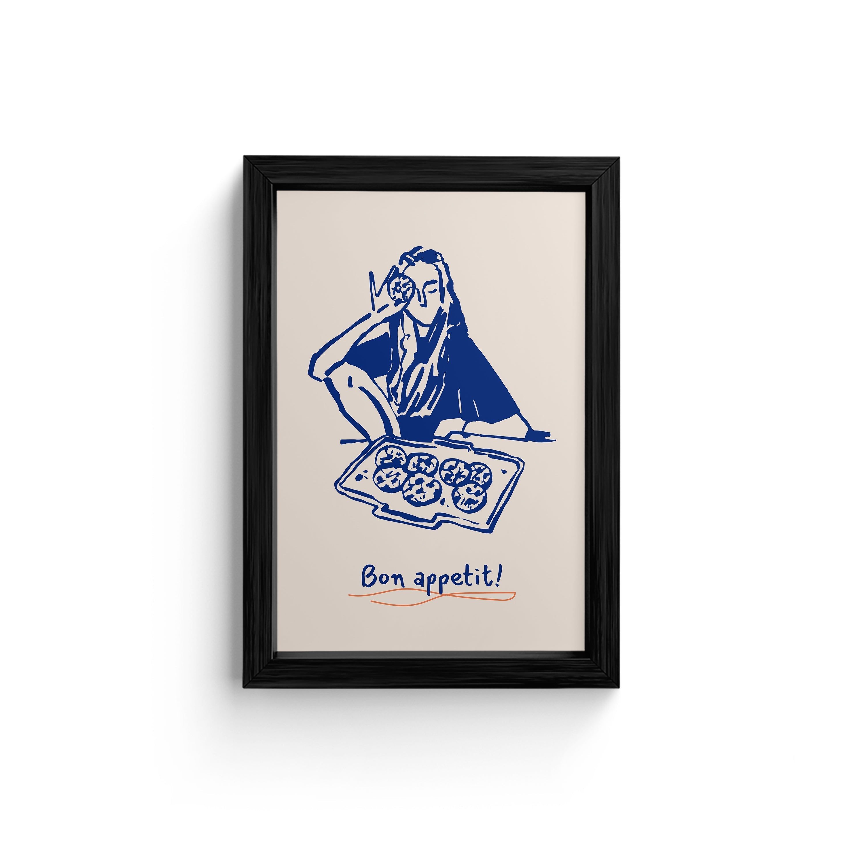 Bon Appetit! - Elegant Canvas Wall Art