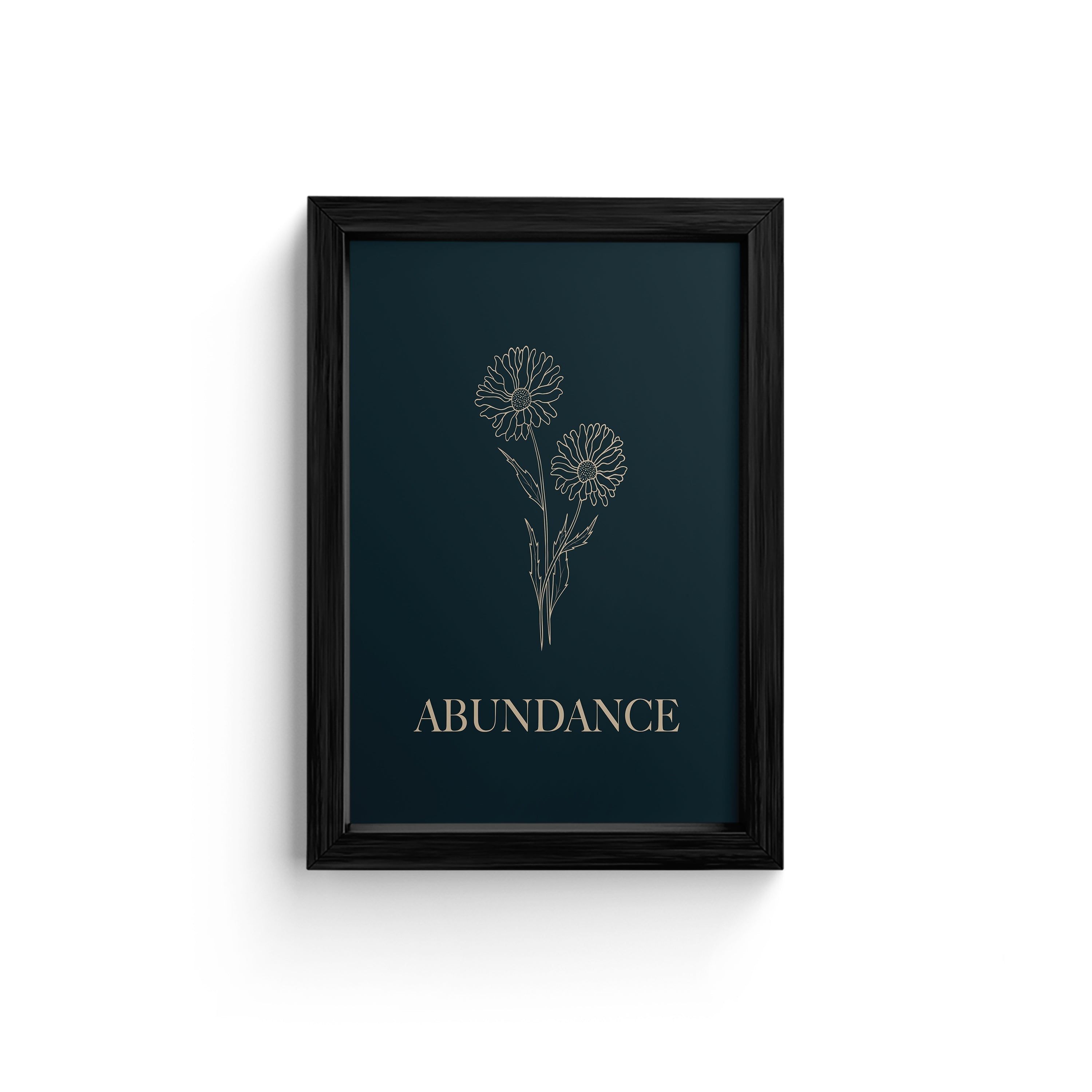 Abundance Blooms: Canvas Art