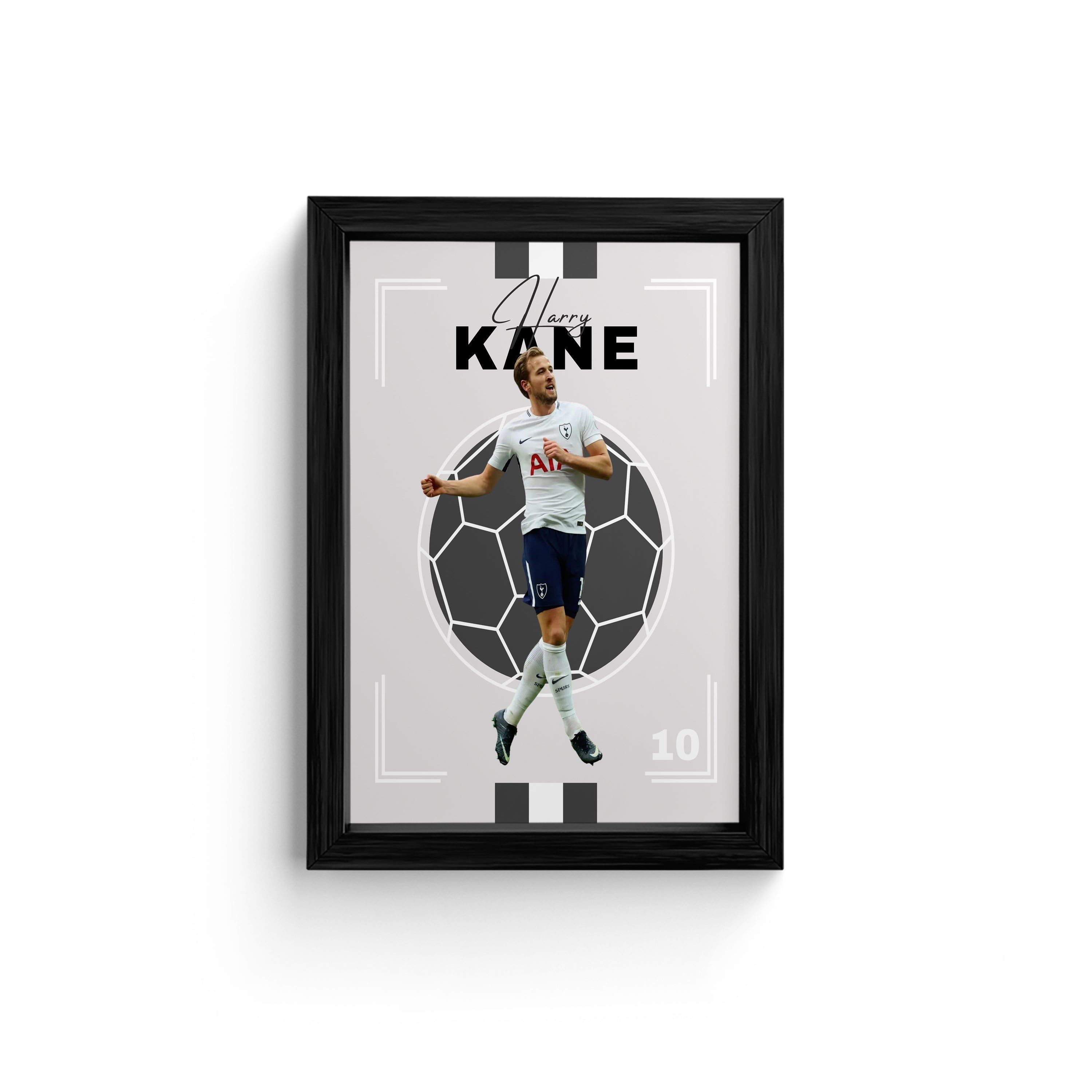 Striker’s Stance: Harry Kane Canvas Art