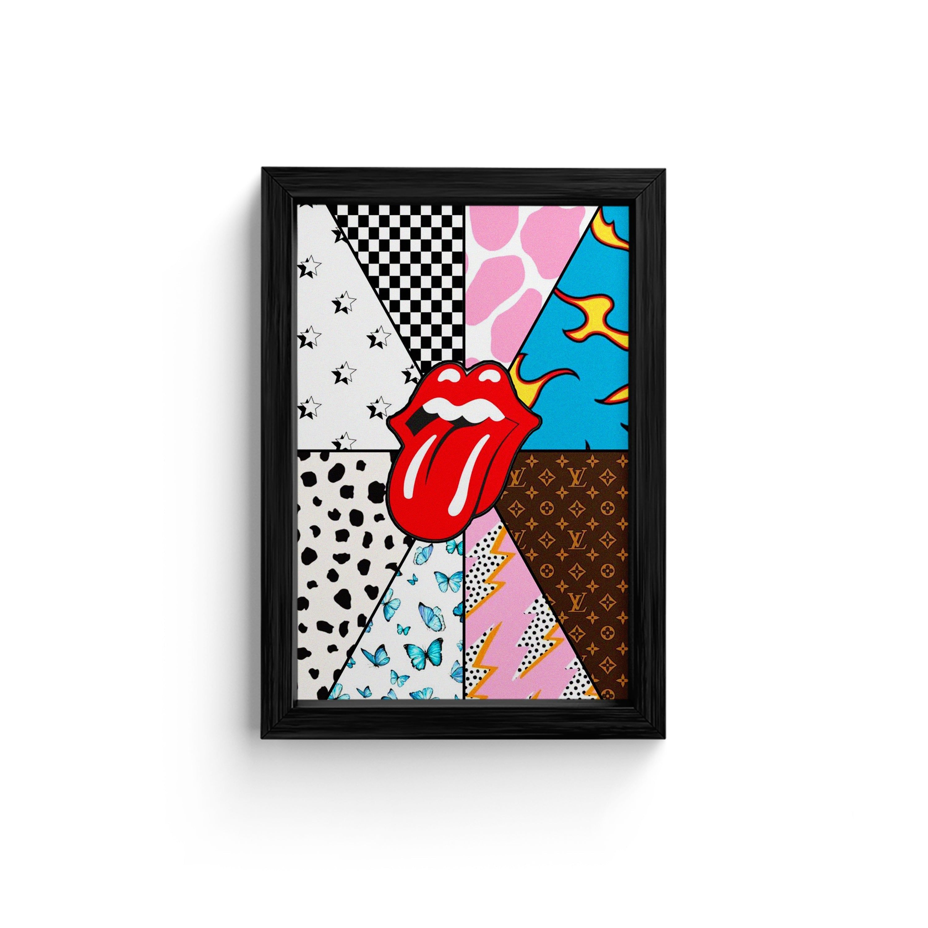 Pop Culture Fusion Canvas Art