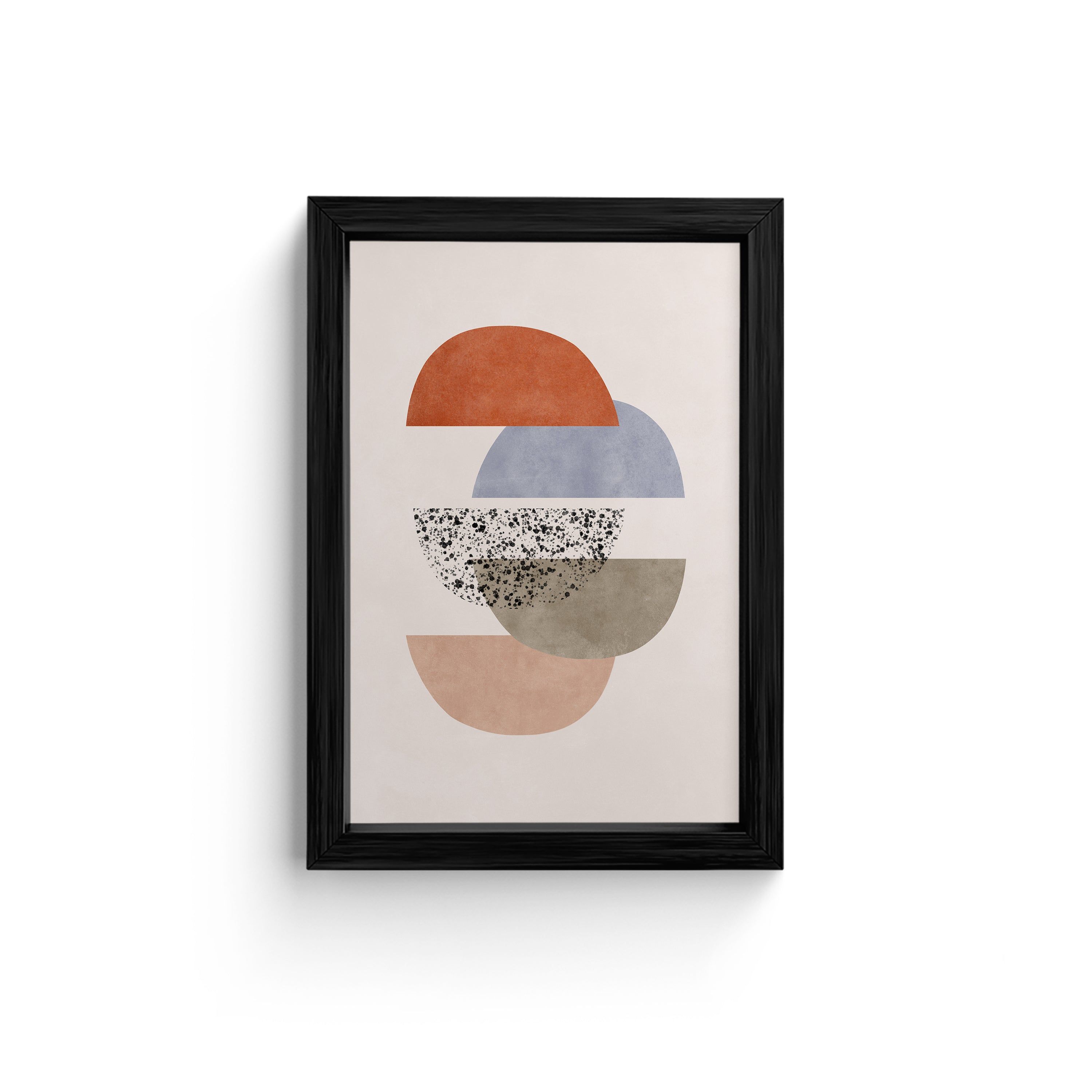 Harmonious Blend: Modern Abstract Art