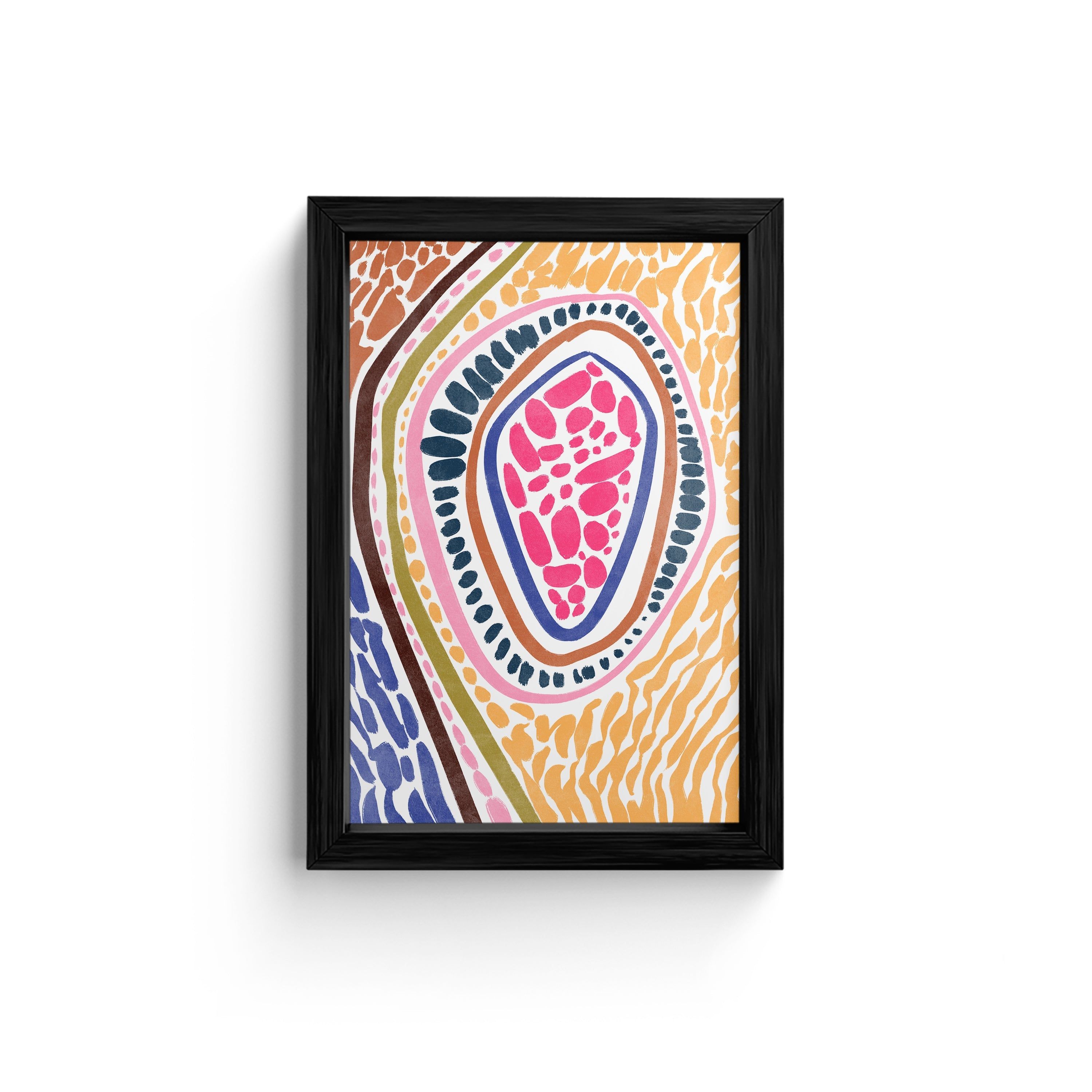 Bold Pop Canvas Wall Poster