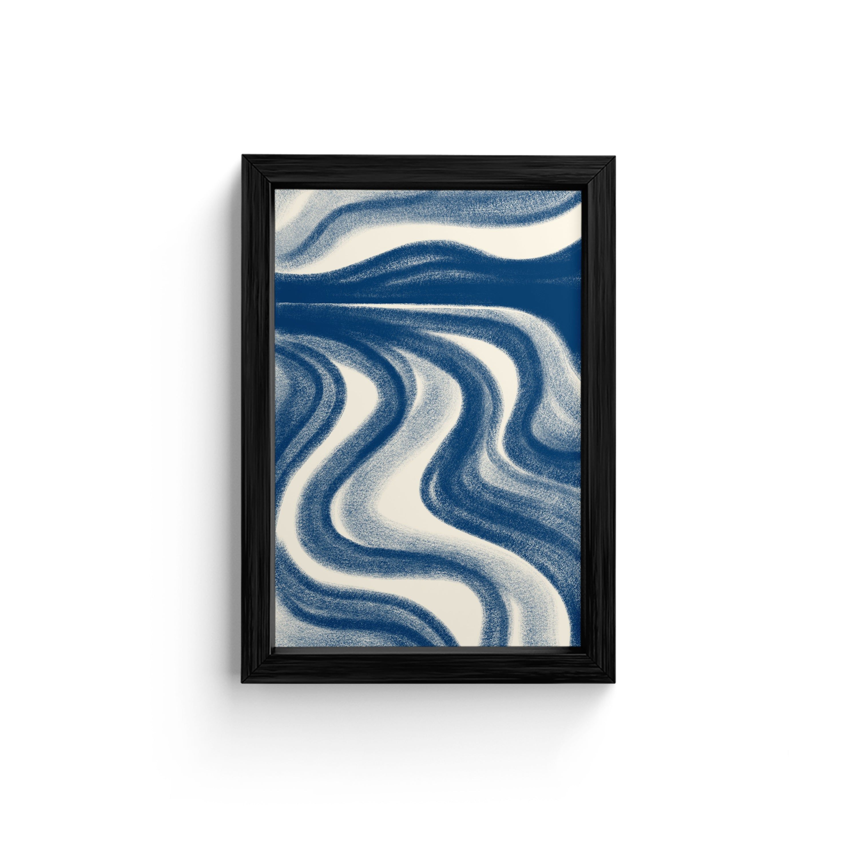 Abstract Water Flow Wall Art