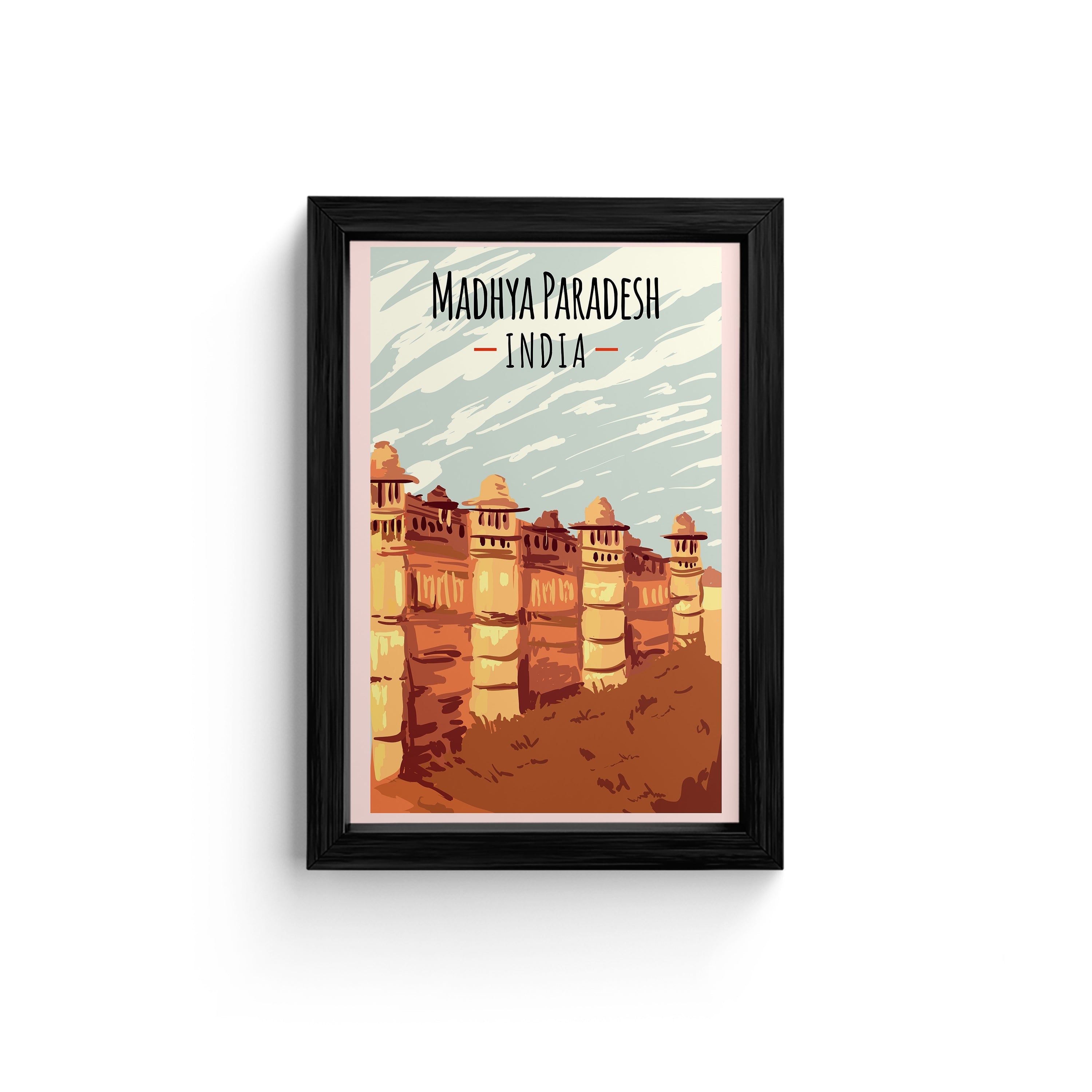 Madhya Pradesh Canvas Art Print