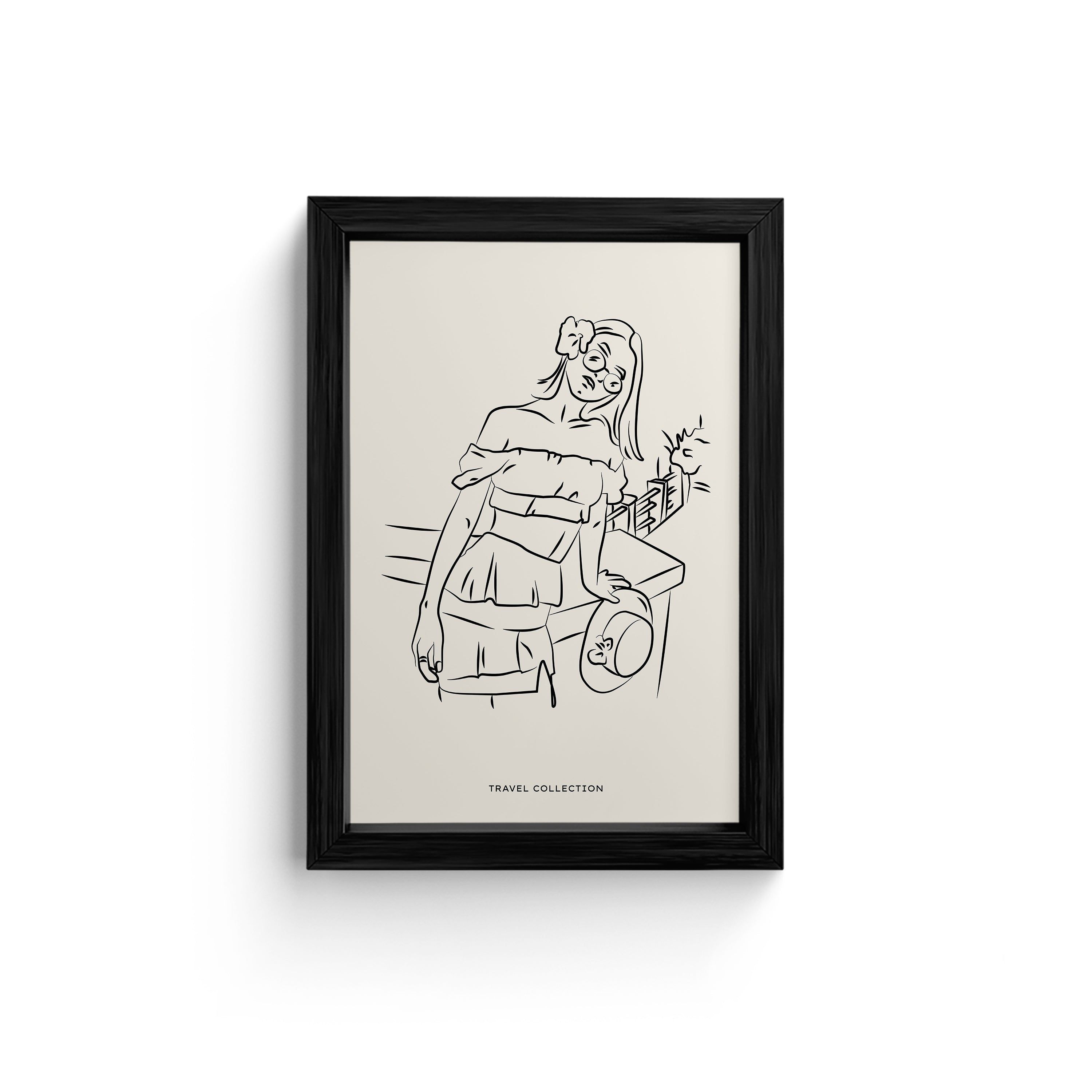 Summer Getaway: Canvas Art Print